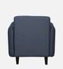 Minami Fabric 1 Seater Sofa in Blue Colour