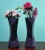 Vale (Set Of 2) Engineered Wood Cylinder Vase