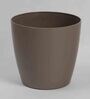 Plastic Brown Flower Pot
