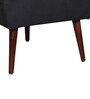 Valencia Accent cum Lounge Chair in Black Colour