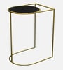 Valencia Metal End Tables in Gold Color with (Set of 2)