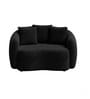 Valencia Royal 1 Seater Sofa In Black Color