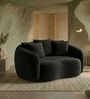 Valencia Royal 1 Seater Sofa In Black Color