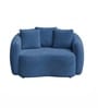 Valencia Royal 1 Seater Sofa In Blue Color