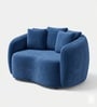 Valencia Royal 1 Seater Sofa In Blue Color