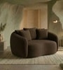 Valencia Royal 1 Seater Sofa In Dark Brown Color