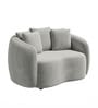 Valencia Royal 1 Seater Sofa In Light Grey Color