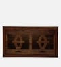Valencia Sheesham Wood Coffee Table In Scratch Resistant Provincial Teak Finish With Glass Top