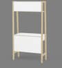 Valentina Hutch Desk in White Finish