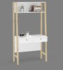 Valentina Hutch Desk in White Finish