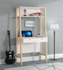 Valentina Hutch Desk in White Finish