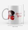 Valentine Combo of Colorful You are mine forever Cushion & Mug With Keychain Gift Set