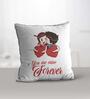 Valentine Combo of Colorful You are mine forever Cushion & Mug With Keychain Gift Set