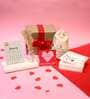 Valentines Day Gift with Marble Jewellery Box & Desk Calendar 2025