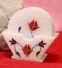 Valentines Day Gift with White Coasters Set & Desk Calendar 2025
