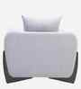 Valentini Boucl  Fabric 1 Seater Sofa in Ash Grey Colour