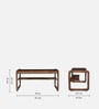 Valetta Mango Wood Coffee Table in Tubbaq Finish Valetta Mango Wood Coffee Table in Tubbaq Finish