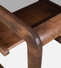 Valetta Mango Wood Side Table in Tubbaq Finish