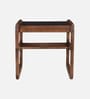 Valetta Mango Wood Side Table in Tubbaq Finish