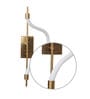 Vallecilo Metal LED Novelty Wall Light (Gold)