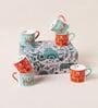 Valley Bloom Tea Mugs Gift Set of 6