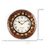 Vamika Brown MDF Wall Clock