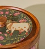 Vana Masala Box Wooden Spice Box