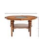 Vana Teakwood Coffee Table in Teak Finish