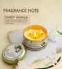 Vanilla 3 Wick Scented Candle in Container with Lid