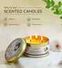 Vanilla 3 Wick Scented Candle in Container with Lid
