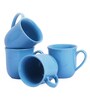 Vareesha Aqua Blue Tea & Coffee Ceramic Cups