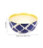 Moroccan Blue 1000ml Ceramic Serving Bowl