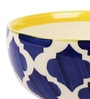 Moroccan Blue 1000ml Ceramic Serving Bowl