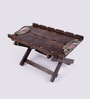 VarEesha Handcrafted Madhubani Wooden Bed Tray