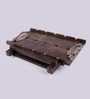 VarEesha Handcrafted Madhubani Wooden Bed Tray