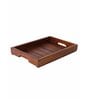 Wooden Rectangle Serving Trays Set of 2