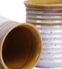 Stoneware White 300 ML Mugs- Set of 2