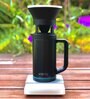 Varia Coffee Percolator, Multi Brewer, French Press, Moka Pot, Dripper and Kettle, Regular (Black)