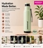 Varmora Sofia| Plastic Insulated Water Bottle| FDA Approved BPA-Free | Hot & Cold Compatible | 1000ml- Pista Green