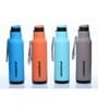 Varmora Sofia| Plastic Insulated Water Bottle| FDA Approved BPA-Free | Hot & Cold Compatible | 1000ml- Brown