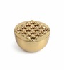 Gold Aluminium Varnio Gold Small Ash Tray