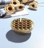 Gold Aluminium Varnio Gold Small Ash Tray