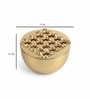 Gold Aluminium Varnio Gold Small Ash Tray