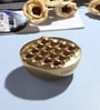 Gold Aluminium Varnio Gold Small Ash Tray