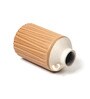 (1Pc) Brown Ceramic Flower Pot For Living Room Decor