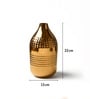 Golden Metal Flower Holder