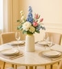 White Metal Flower Holder