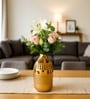 Golden Metal Flower Holder