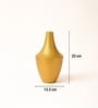 Golden Metal Flower Vase