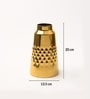 Golden Metal Flower Holder